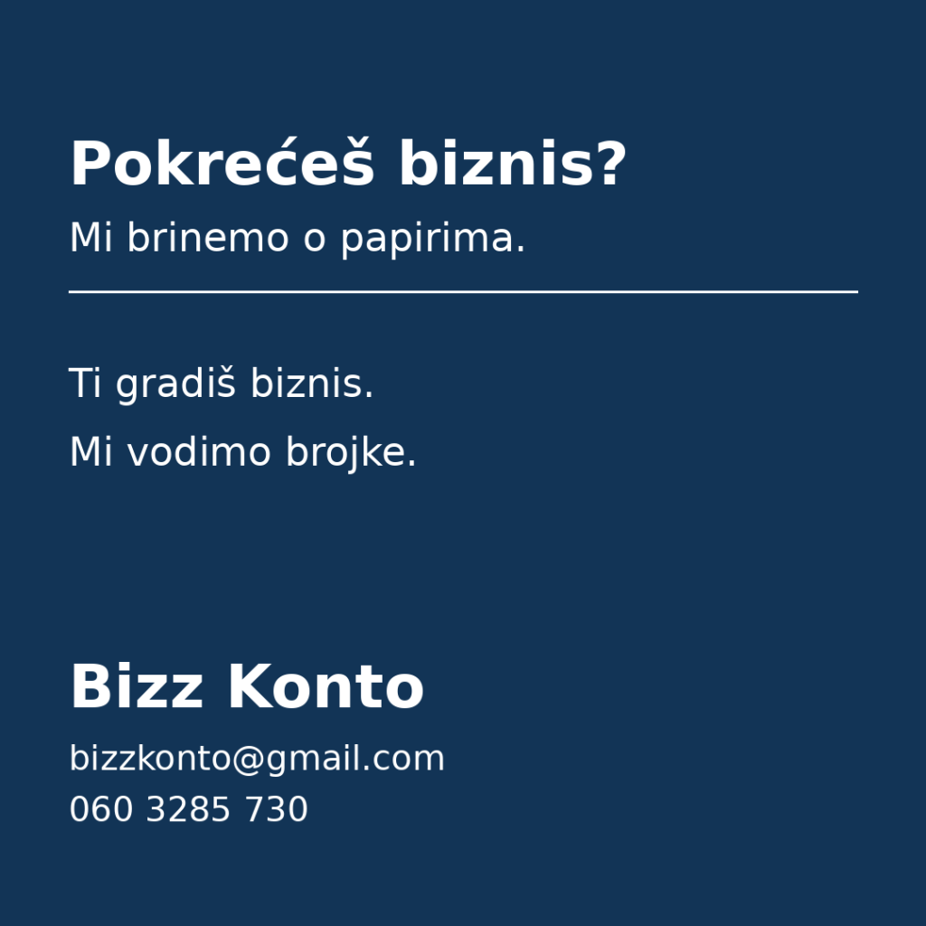 Pokrećeš biznis