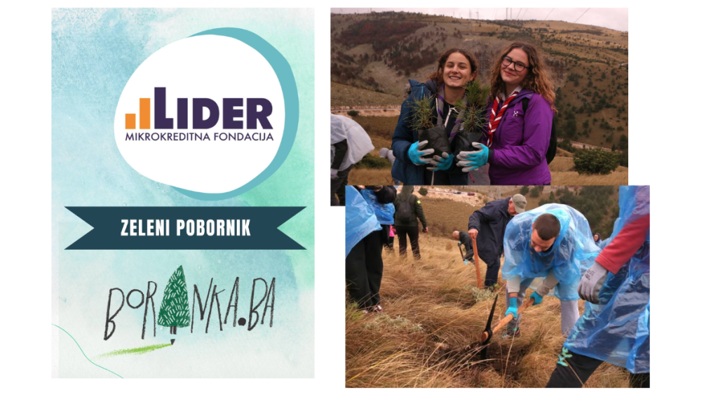 Ponosni smo što smo dio Boranka u Bosni i Hercegovini inicijative i kroz društveno odgovorno djelovanje doprinosimo očuvanju prirode i stvaranju zelenije, održive budućnosti .